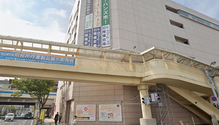 一畑百貨店 松江店前