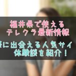 福井県のテレクラ事情まとめ