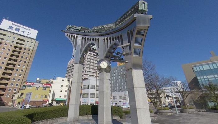 米子駅前だんだん広場