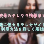 島根のテレクラ・テレセ事情